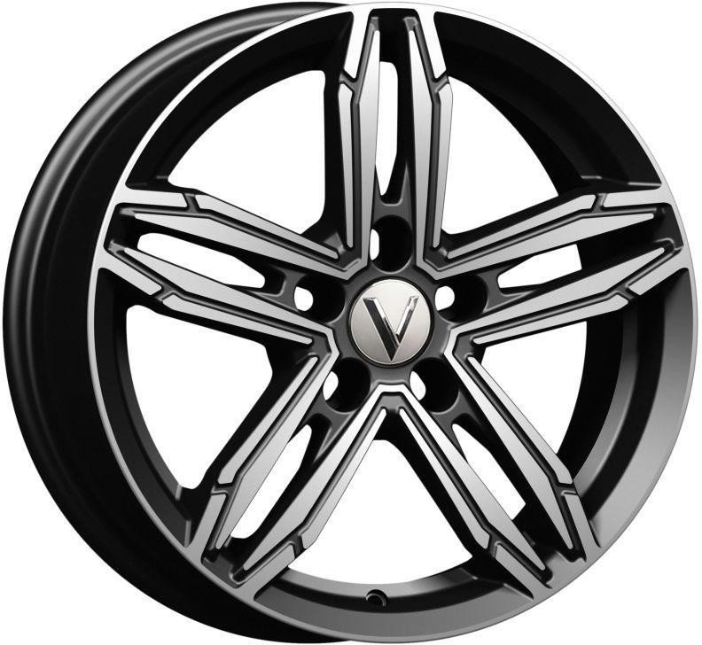 Vector B256 16x6.5" 5x112мм DIA 57.1мм ET 41мм Алмаз черный