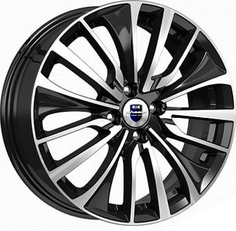 K&K Flanker 17x6.5" 4x100мм DIA 60.1мм ET 43мм Алмаз черный