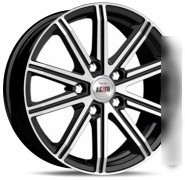 Alcasta M64 17x7" 5x114.3мм DIA 54.1мм ET 45мм Black