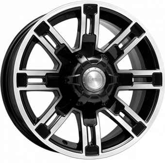K&K Полюс 16x7.5" 6x139.7мм DIA 111.6мм ET 5мм Алмаз черный