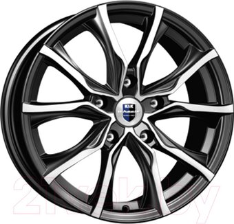 K&K Твист 17x7.5" 5x105мм DIA 56.6мм ET 38мм Алмаз черный