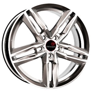 Vector B140 18x7.5" 5x112мм DIA 66.6мм ET 43мм Сильвер S