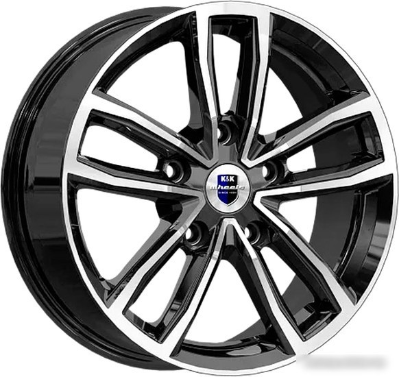 K&K Каланг КС1086 17x6.5" 5x108мм DIA 60.1мм ET 33мм алмаз черный