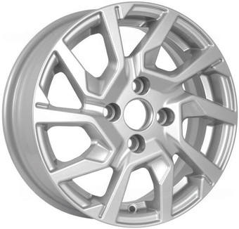 KDW KD1420 (КС1090-00) 14x5.5" 4x100мм DIA 54.1мм ET 40мм Silver Painted