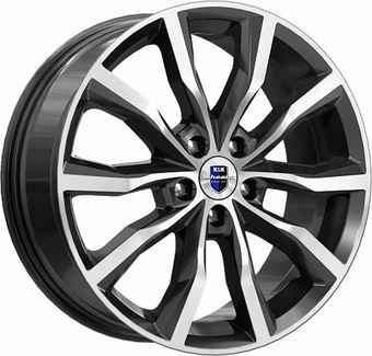 K&K Портер 18x7.5" 5x115мм DIA 70.2мм ET 40мм Алмаз черный