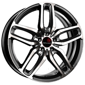 Vector B200 17x6.5" 5x114.3мм DIA 67.1мм ET 45мм Алмаз черный