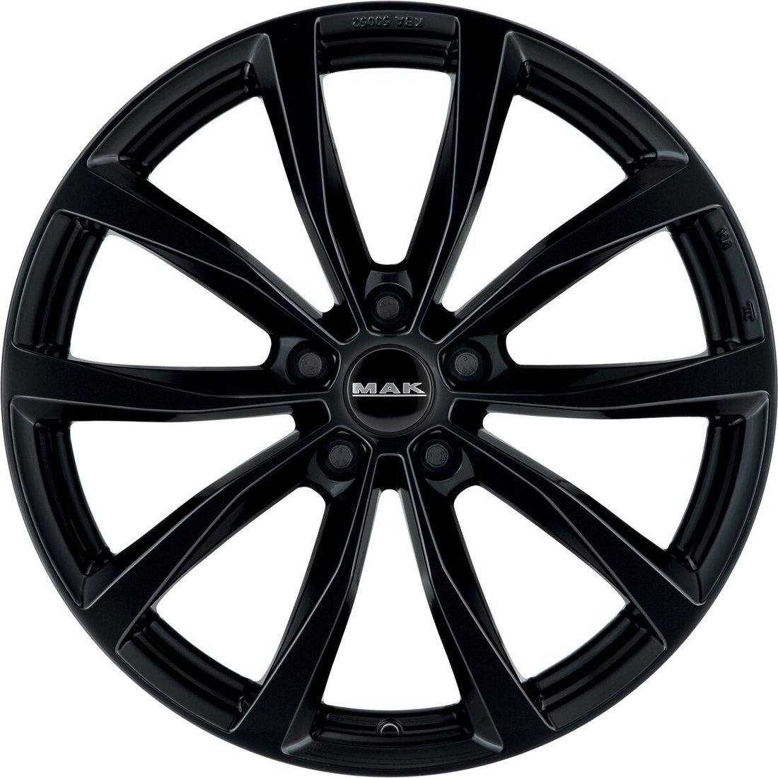 MAK Wolf 18x7.5" 5x114.3мм DIA 60.1мм ET 47мм Gloss Black