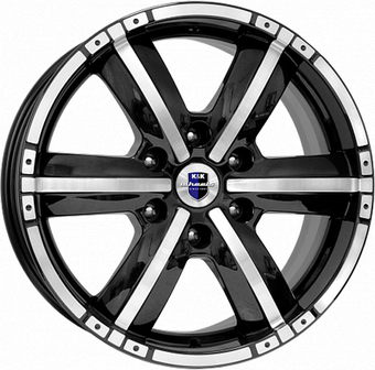 K&K Окинава 17x7.5" 6x139.7мм DIA 67.1мм ET 25мм Алмаз черный