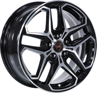 NZ R-04 16x6.5" 5x100мм DIA 57.1мм ET 35мм BKF