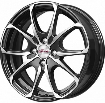 iFree Такеши (КС877) 16x6" 4x100мм DIA 54.1мм ET 45мм Блэк Джек