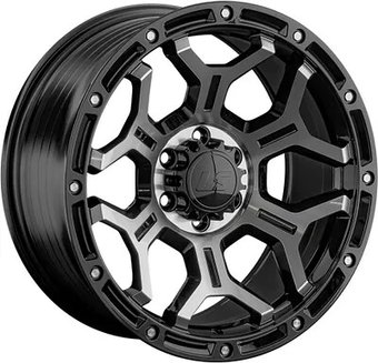 LS RC68 17x9" 6x114.3мм DIA 67.1мм ET 25мм BKF