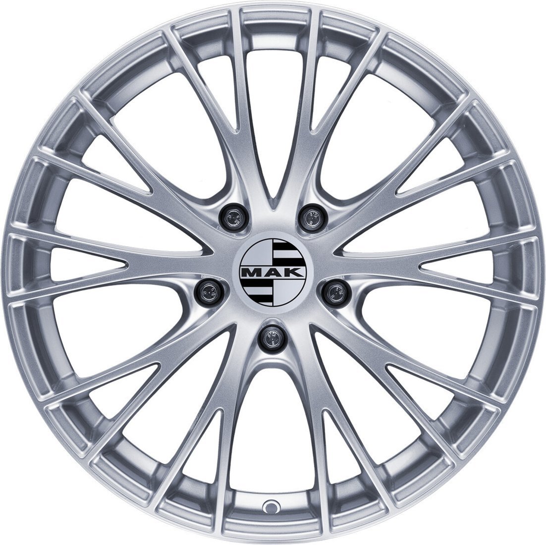 MAK Rennen 21x10" 5x112мм DIA 66.45мм ET 19мм Silver
