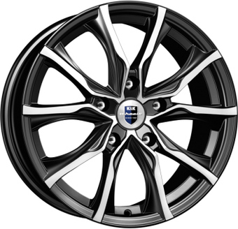 K&K Твист 17x7.5" 5x112мм DIA 57.1мм ET 47мм Алмаз черный