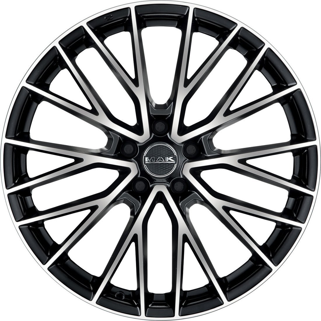 MAK Speciale-D 21x10" 5x112мм DIA 66.6мм ET 42мм Black Mirror
