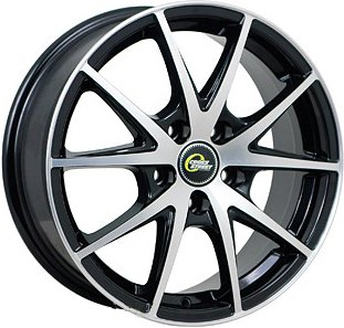 Cross Street CR-17 15x6" 5x114.3мм DIA 66.1мм ET 43мм BKF