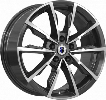 K&K Меренге 17x7.5" 5x114.3мм DIA 66.1мм ET 35мм Алмаз черный