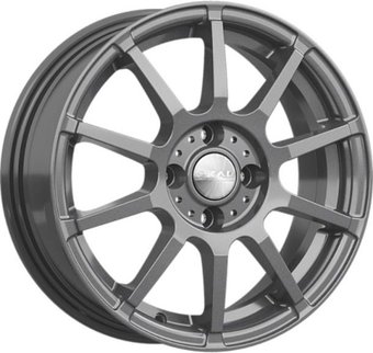 SKAD Акита 15x6" 4x100мм DIA 60.1мм ET 47мм Графит