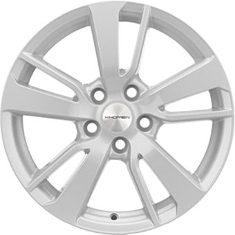 Khomen KHW1704 Haval Jolion 17x7" 5x114.3мм DIA 66.5мм ET 37мм (F-Silver FP)