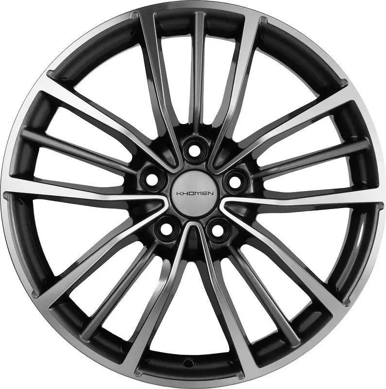 Khomen KHW1812 Mazda CX-5/Kia Seltos 18x7" 5x114.3мм DIA 67.1мм ET 45мм Gray FP