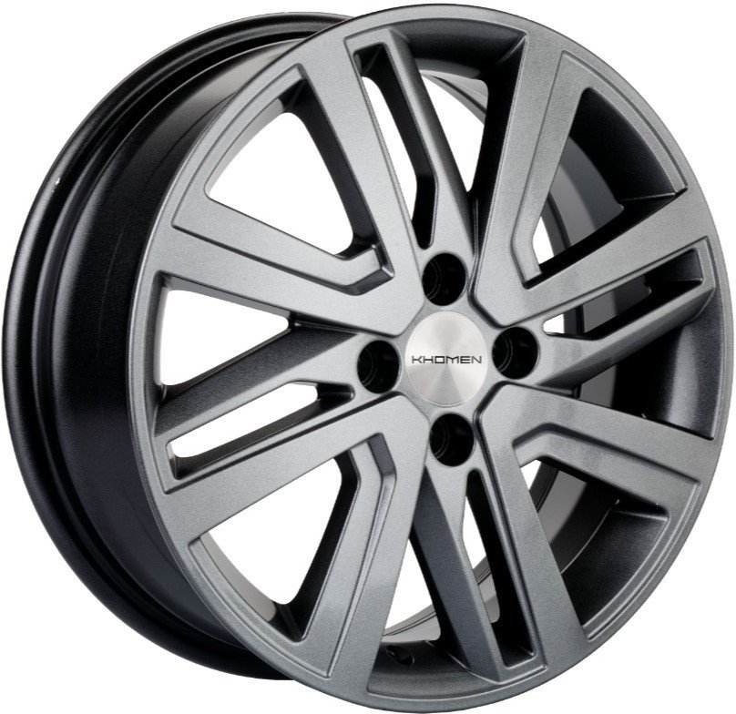 Khomen KHW1609 Stepway 16x6" 4x100мм DIA 60.1мм ET 37мм Gray