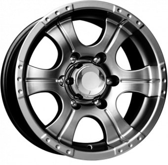 K&K Байконур 16x8" 6x139.7мм DIA 108.5мм ET 20мм Дарк платинум