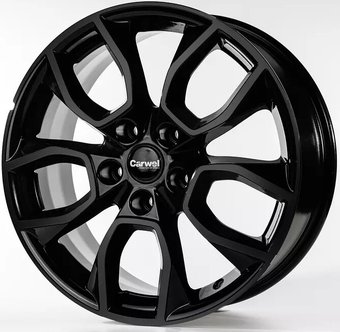 Carwel Хасан 202 18x7" 5x114.3мм DIA 54.1мм ET 53мм BK