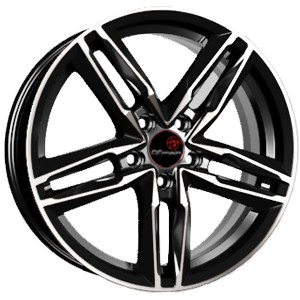 Vector B138 17x7" 5x100мм DIA 67.1мм ET 45мм Алмаз черный