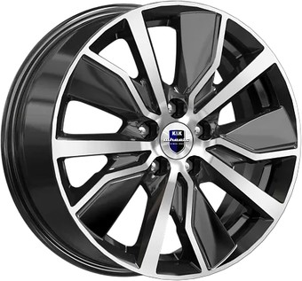 K&K Гамбит (КС961) 16x6.5" 5x100мм DIA 57.1мм ET 38мм Алмаз черный