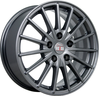 Alcasta M60 16x6.5" 5x108мм DIA 63.35мм ET 45мм Graphite