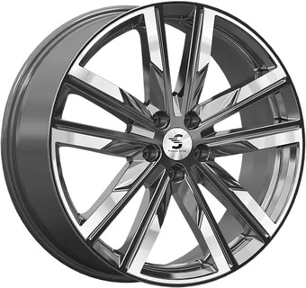 K&K КР014 20x8" 5x108мм DIA 63.35мм ET 46мм Diamond Gloss Graphite