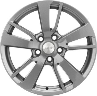 Khomen KHW1704 Outlander 17x7" 5x114.3мм DIA 67.1мм ET 38мм Gray