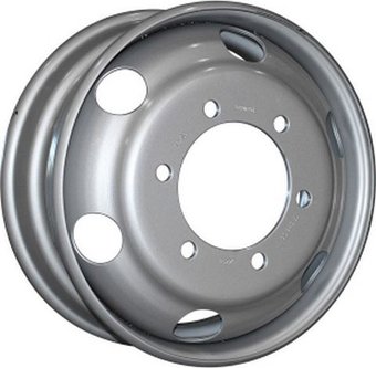 Asterro M20 (1796A) 6x17.5" 6x222.25мм DIA 161мм ET 116мм Silver