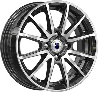 K&K Квант (КС960) 14x5.5" 4x100мм DIA 60.1мм ET 38мм Алмаз черный