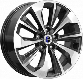 K&K Авиор 17x7" 5x112мм DIA 57.1мм ET 49мм Алмаз черный