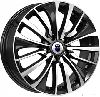 K&K Flanker 17x6.5" 4x100мм DIA 60.1мм ET 41мм Алмаз черный