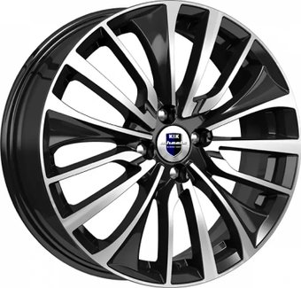 K&K Flanker 17x6.5" 5x114.3мм DIA 66.1мм ET 50мм Алмаз черный