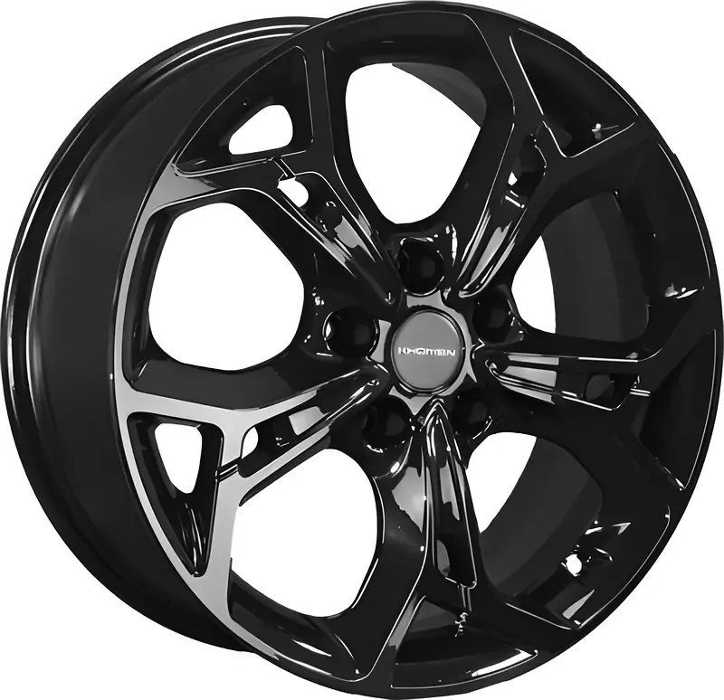 Khomen KHW1702 Kia K5 17x7" 5x114.3мм DIA 67.1мм ET 48мм Black