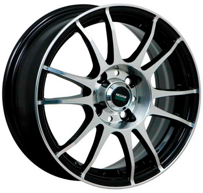 Megami MGM-3 15x6" 5x114.3мм DIA 67.1мм ET 38мм BKF