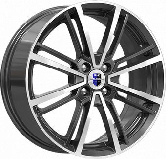 K&K Эрфурт 17x7" 4x100мм DIA 60.1мм ET 43мм Алмаз черный