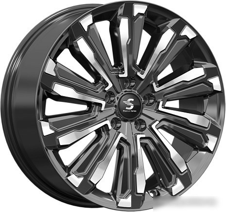 SKAD Humber КР1061 20x8" 5x108мм DIA 67.1мм ET 45мм Diamond black Gris