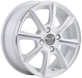 SKAD Монако 14x5.5" 4x98мм DIA 58.6мм ET 38мм Алмаз Белый