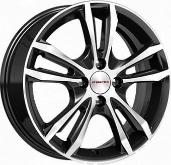 K&K Samara 16x6" 5x112мм DIA 66.6мм ET 40мм Алмаз черный