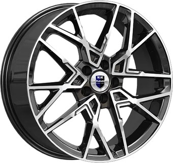 K&K Вудроф (КС1044) 18x7" 5x115мм DIA 70.2мм ET 43мм Алмаз черный