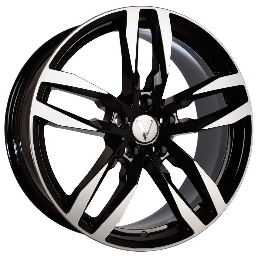 Vector B220 19x8" 5x108мм DIA 63.35мм ET 42.5мм Алмаз черный