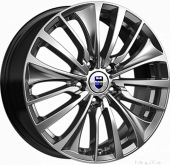 K&K Flanker 17x6.5" 5x110мм DIA 65.1мм ET 39мм Дарк платинум
