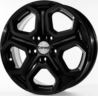 Carwel Бала 241 16x6.5" 5x114.3мм DIA 66.1мм ET 40мм BK
