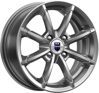 K&K Sportline (КС603) 14x6" 4x98мм DIA 58.6мм ET 30мм Дарк платинум
