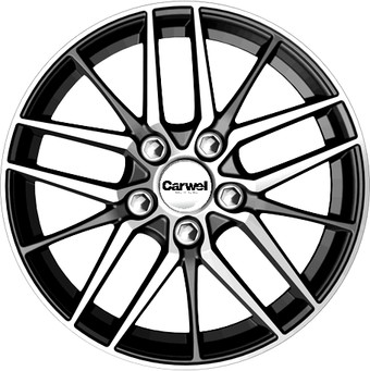 Carwel Лача 16x6.5" 5x114.3мм DIA 66.1мм ET 40мм AB
