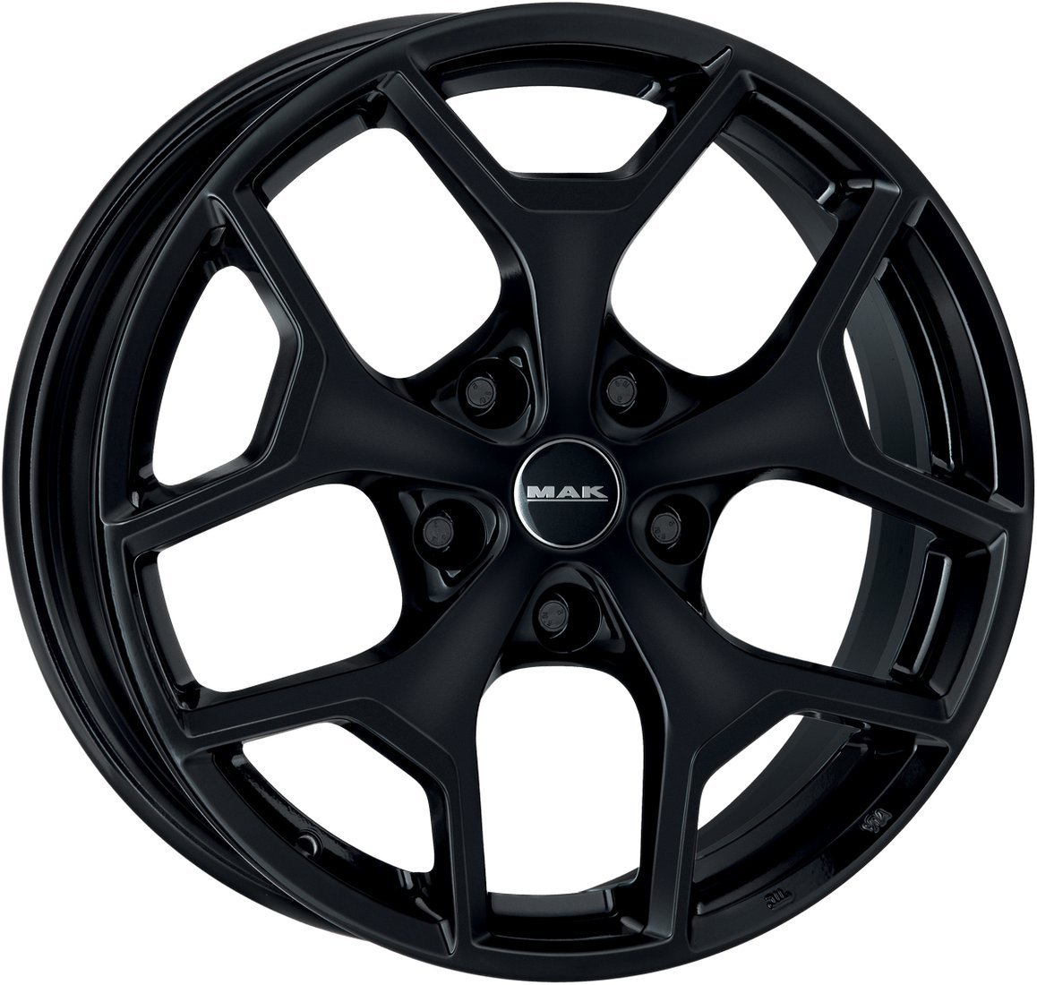 MAK Liberty 18x7.5" 5x108мм DIA 72мм ET 39мм Gloss Black