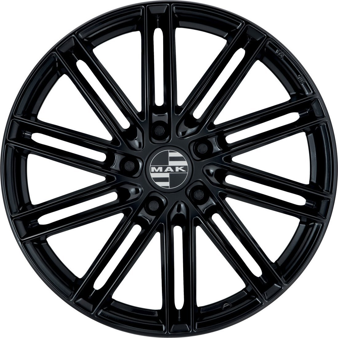MAK Leipzig 22x9.5" 5x112мм DIA 66.45мм ET 26мм Gloss Black